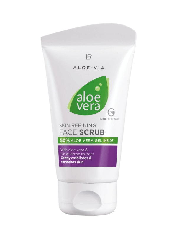 Offrez un renouveau à votre visage avec le Peeling Aloe Vera. Enrichi de 50% de gel d'Aloe Vera et d'extrait de rose musquée bio, ce peeling naturel exfolie en douceur, affine le grain de peau et ravive l'éclat de votre teint sans perturber l'équilibre hydrolipidique.