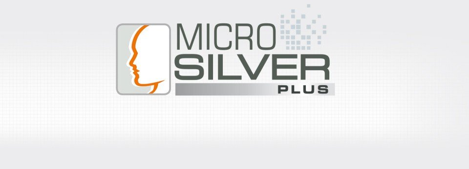 sainlaoe.com-MicroSilver Plus – Protection et Soin Haut de Gamme Logo de la gamme MicroSilver Plus de LR Health & Beauty, représentant les soins innovants disponibles sur Sainaloe.