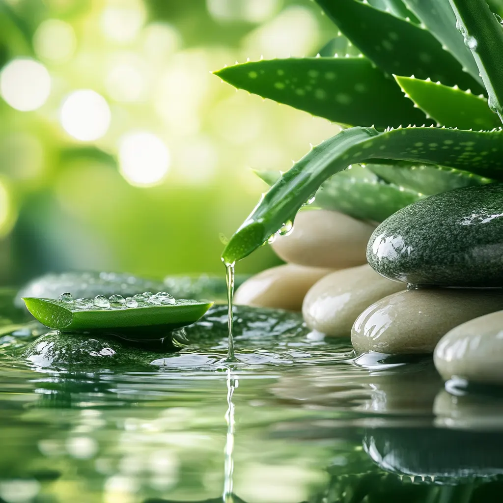 sainaloe.com - Aloe Vera gouttes d'hydratation et confort avec LR Health & Beauty