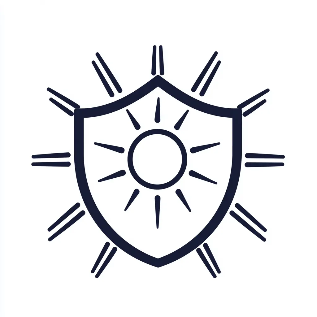 Illustration d'une protection solaire UVA/UVB avec Aloe Vera, sainaloe.com