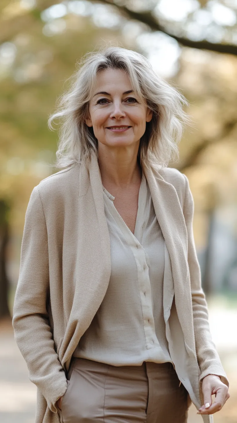 sainaloe.com-Connexion-Bien-être-Circulation-LR-Health-&-Beauty Femme souriante d'âge mûr, représentant le bien-être et la vitalité, soutenue par les compléments de sainaloe.com et LR Health & Beauty.