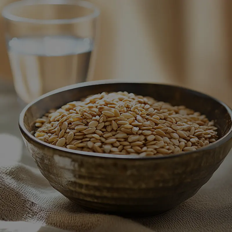Bol de fibres naturelles pour une nutrition ciblée et un équilibre digestif optimal, promu par sainaloe.com et LR Health & Beauty.