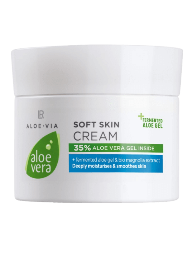 Aloe vera fermenté : crème corps LR Soft Skin, douceur et souplesse au quotidien.
